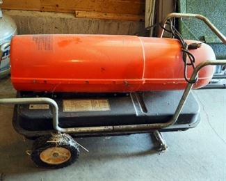 Koehring Kerosene Forced Air Heater Model B100D