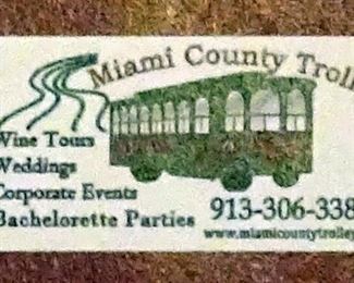 Miami County Trolley, Gift Certificate For 4 Guests
