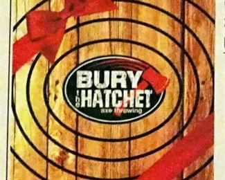 Bury The Hatchet, 2 Hour Axe Throwing Session For 2