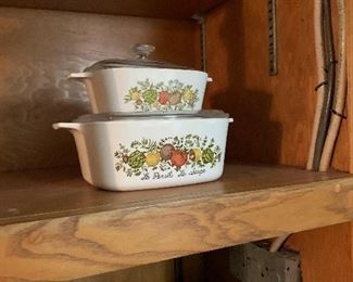 Vintage corningware
