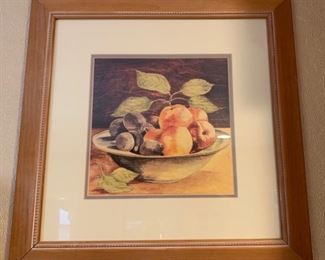 43. Still Life of Fruit Bowl (19" x 19")