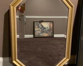 121. Octagon Beveled Mirror (24" x 36")