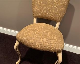 125. Upholstered Accent Chairs (19" x 17" x 34")