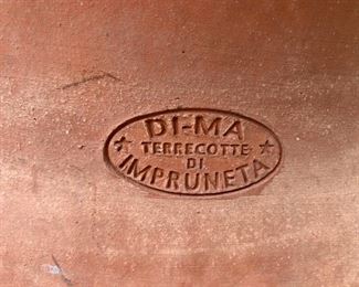 139. Dema Terracotta Jug From Italy (21" x 30")                  