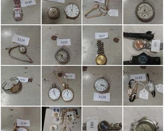 Auction 404 Watches Jewelry