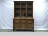 White Furniture Teak Wood China Cabinet
