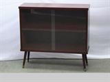 Vintage 60's Mahogany Curio Cabinet