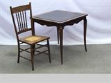 Turn of the Century Antique Table and Chair