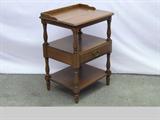 Mid-Century Pennsylvania House, Solid Wood, Three Tiered End Table/Writing Table