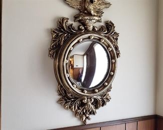 Mid Century Eagle Mirror