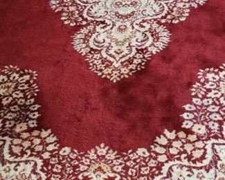 Wool area rug