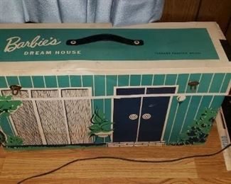 1962 Barbie Dream House with furniture