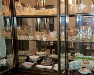 Crystal, cut glass, Covered dishes, Serving Bowls
