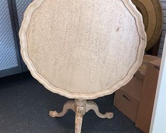 Hickory Chair Pie crust tilt top table 30"x30"h - Price $750