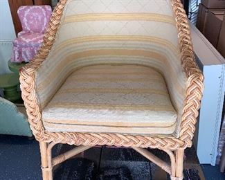 Key West Dining chairs #4026 from Pierce Martin with Giati fabric - Price for set of 6 $1,800
