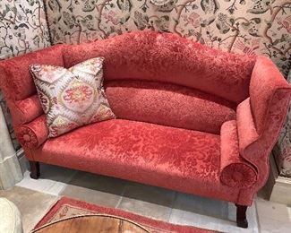 Pair of upholstered loveseats - Price $7,500