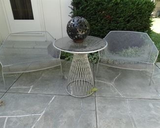 EMU chairs and table