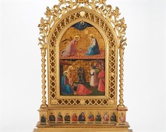 Lot 4: After Fra Angelico "The Annunciation and Adoration of Magi"
