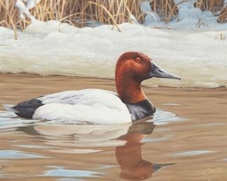 Lot 28: Daniel Smith Duck Acrylic on Board