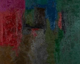 Lot 69: George Morrison Abstract Expressionist Painting