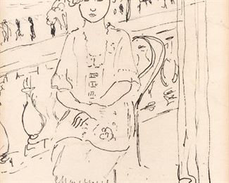 :ot 122: Lithograph Signed Henri Matisse