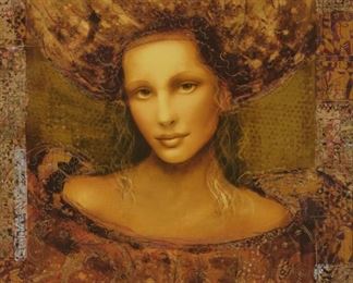 Lot 128: Csaba Markus Ladonna Serigraph