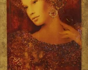 Lot 131: Csaba Markus Veronika Serigraph