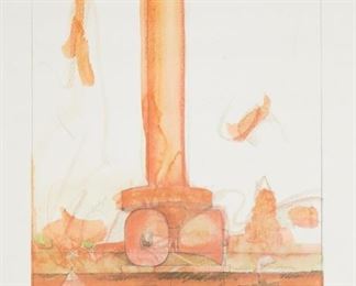 Lot 168: Signed Claes Oldenburg Chicago Show 1969 Print Poster
