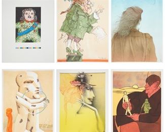 Lot 173: Art Portfolio "Die Kunst der Graphik: Sieben