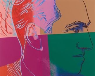 Lot 181: Andy Warhol "George Gershwin" Screenprint