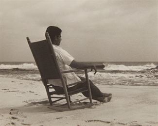 Lot 189: PaJaMa Jose Martinez Fire Island Silver Print