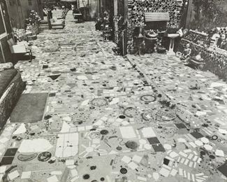 Lot 205: Grandma Prisbrey Photograph Bottle Village