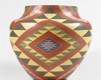 LOT 211: ANDY GOLDSCHMIDT LARGE JAR