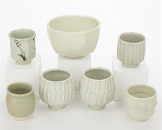 LOT 228: GRP: 7 JEFF OESTREICH CELADON CERAMICS