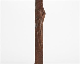 LOT 235: WALTER A. SINZ "DAPHNE" WOOD SCULPTURE