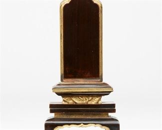 LOT 267: CHINESE TEMPLE SPIRIT TABLET