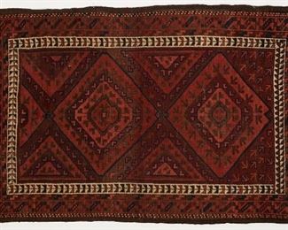 LOT 364: BALUCH RUG AFGHANISTAN CA. 1890-1910