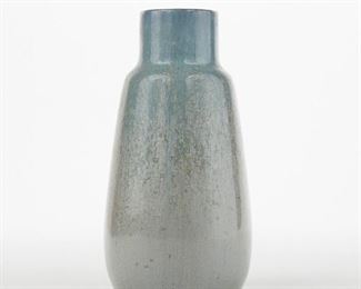 LOT 424: EARLY 20TH C. SARREGUEMINES FRENCH VASE