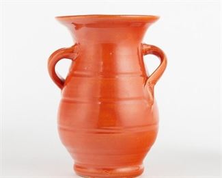 LOT 488: MATT CARLTON BAUER POTTERY VASE