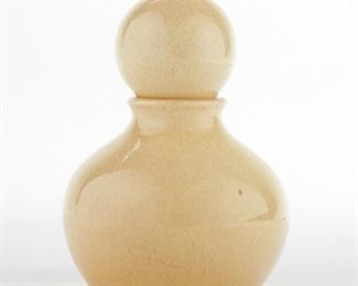 LOT 489: EVA ZEISEL RED WING POTTERIES TOWN & COUNTRY MUSTARD POT