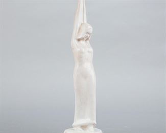 LOT 517: MOUNTAINSIDE POTTERY NEW JERSEY WOMAN DANCER