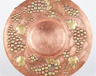 LOT 532: MINNEAPOLIS HANDCRAFT PROJECT WPA MIXED METAL PLAQUE