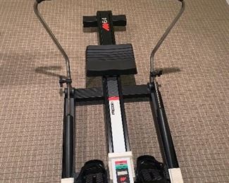 Precor Rowing Machine: 5ft x 2ft wide. $125