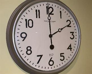 Sterling & Noble Clock: 2.5ft diameter
