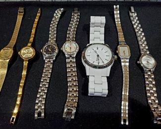 Donna Karen white watch