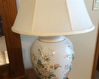 Floral lamp