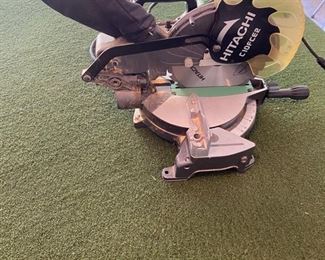Hitachi miter saw