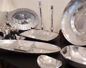Pewter just right for upcoming holiday entertaining in or out doors.