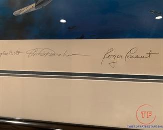 "Gunfight Over Rabaul" Limited Edition Print by Nicolas Trudgian - Signed by Artist, Colonel Bolt, Lt. Colonel Conant, Colonel Donahue, and Lt. Colonel Walsh