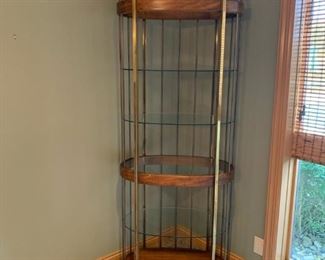 Large Bird Cage Style Display Cabinet